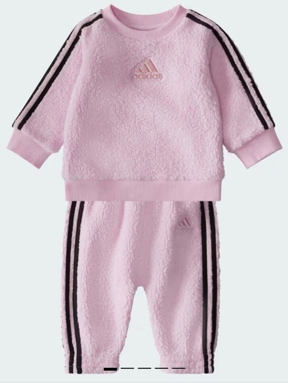 Adidas Cozy Purple Pullover And Pant Set Size 6 Months
